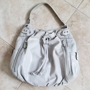 💥HYPE Snakeskin Embossed Leather Hobo Satchel Bag